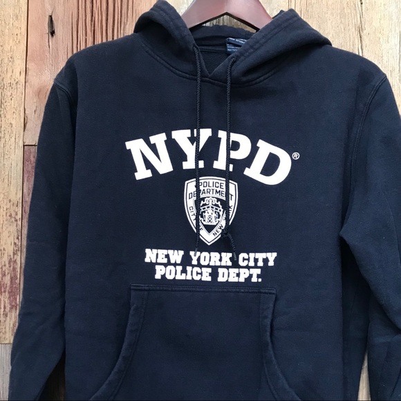 NYPD Tops - NYPD Sweatshirt w/Hoodie M